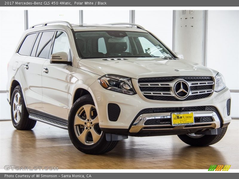 Polar White / Black 2017 Mercedes-Benz GLS 450 4Matic