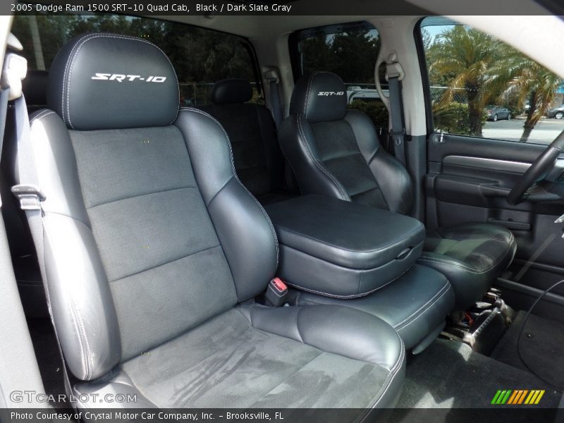 Black / Dark Slate Gray 2005 Dodge Ram 1500 SRT-10 Quad Cab