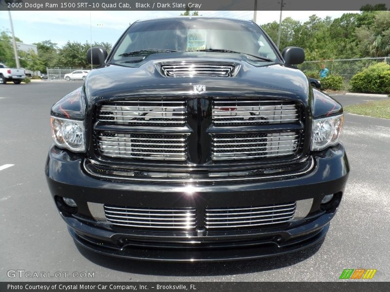 Black / Dark Slate Gray 2005 Dodge Ram 1500 SRT-10 Quad Cab