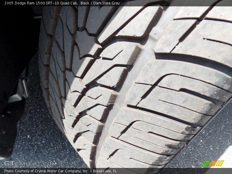 Black / Dark Slate Gray 2005 Dodge Ram 1500 SRT-10 Quad Cab