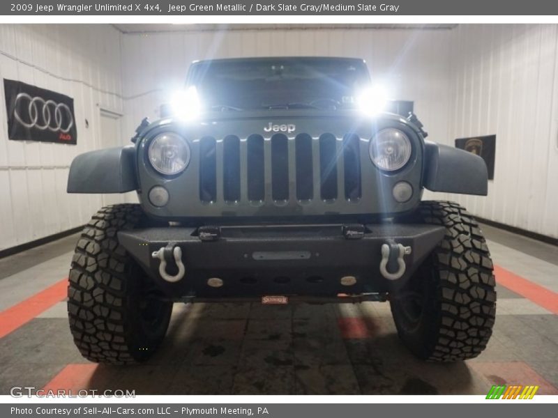 Jeep Green Metallic / Dark Slate Gray/Medium Slate Gray 2009 Jeep Wrangler Unlimited X 4x4