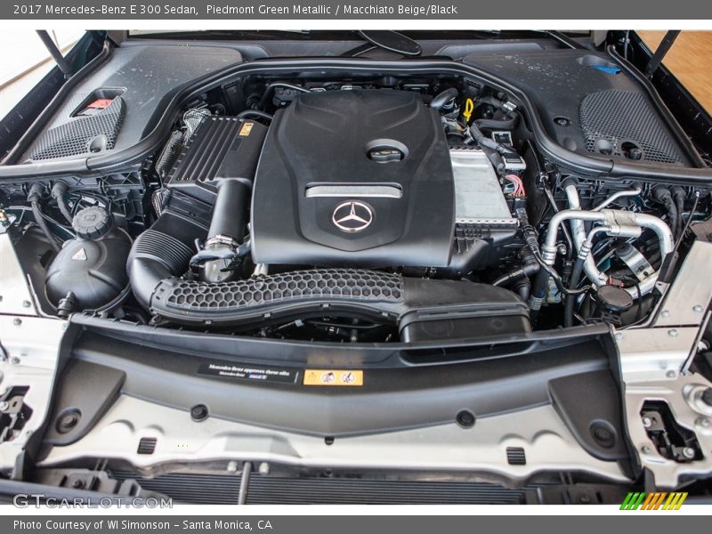 Piedmont Green Metallic / Macchiato Beige/Black 2017 Mercedes-Benz E 300 Sedan