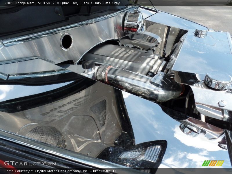 Black / Dark Slate Gray 2005 Dodge Ram 1500 SRT-10 Quad Cab