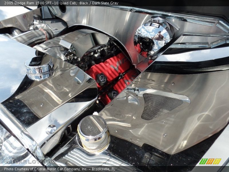 Black / Dark Slate Gray 2005 Dodge Ram 1500 SRT-10 Quad Cab