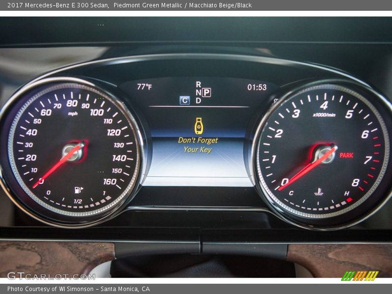 Piedmont Green Metallic / Macchiato Beige/Black 2017 Mercedes-Benz E 300 Sedan