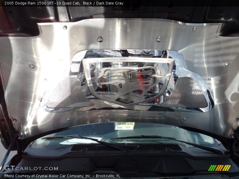 Black / Dark Slate Gray 2005 Dodge Ram 1500 SRT-10 Quad Cab