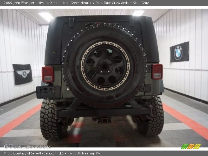 Jeep Green Metallic / Dark Slate Gray/Medium Slate Gray 2009 Jeep Wrangler Unlimited X 4x4