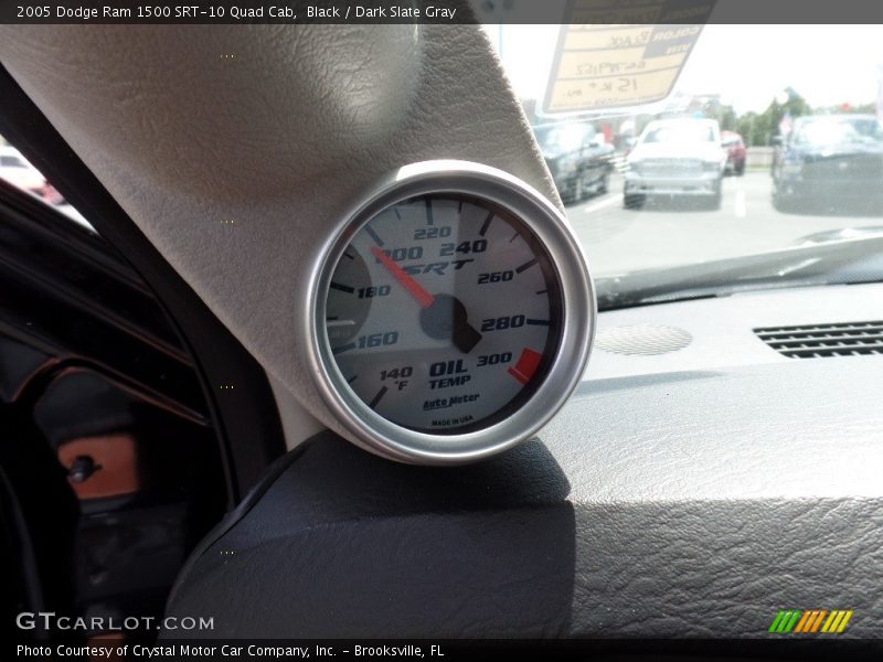 Black / Dark Slate Gray 2005 Dodge Ram 1500 SRT-10 Quad Cab