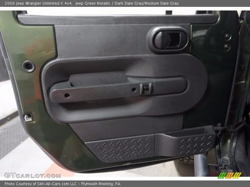 Jeep Green Metallic / Dark Slate Gray/Medium Slate Gray 2009 Jeep Wrangler Unlimited X 4x4