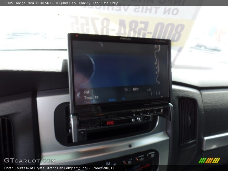 Black / Dark Slate Gray 2005 Dodge Ram 1500 SRT-10 Quad Cab