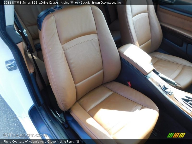 Alpine White / Saddle Brown Dakota Leather 2011 BMW 3 Series 328i xDrive Coupe