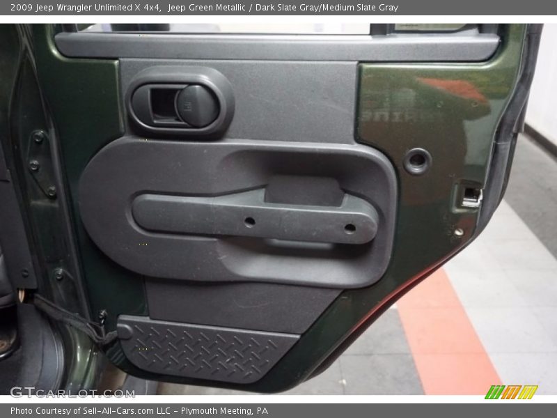 Jeep Green Metallic / Dark Slate Gray/Medium Slate Gray 2009 Jeep Wrangler Unlimited X 4x4