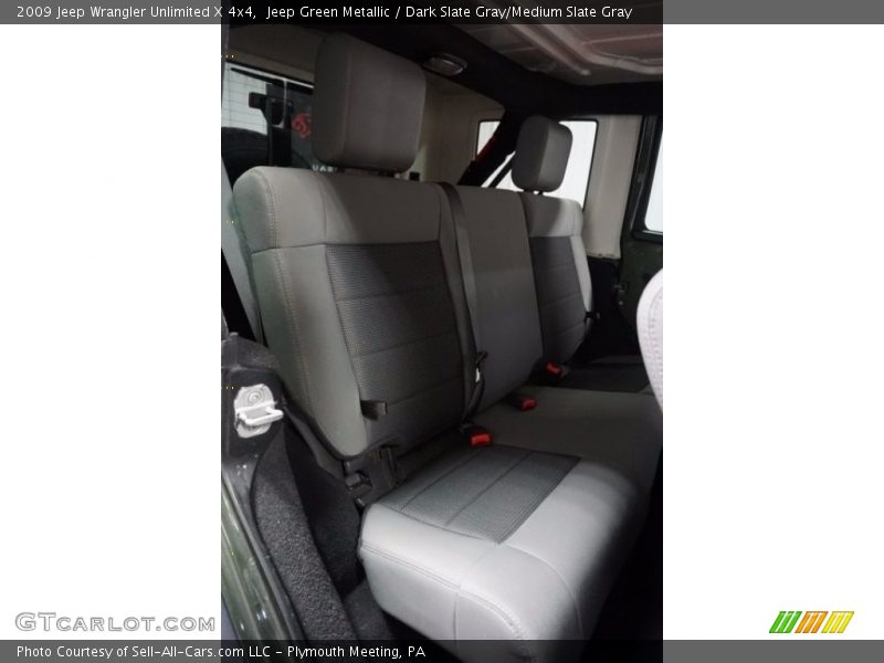 Jeep Green Metallic / Dark Slate Gray/Medium Slate Gray 2009 Jeep Wrangler Unlimited X 4x4