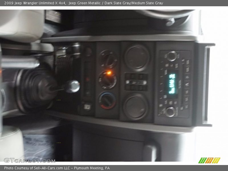 Jeep Green Metallic / Dark Slate Gray/Medium Slate Gray 2009 Jeep Wrangler Unlimited X 4x4