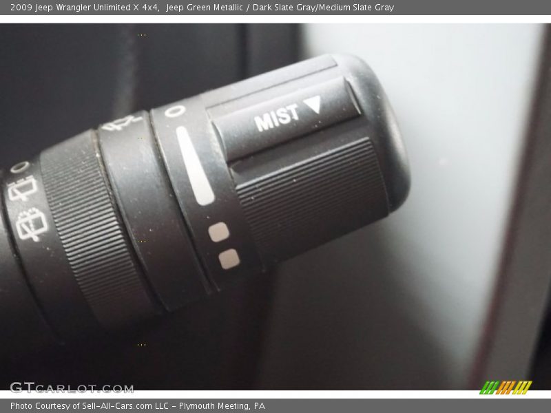 Jeep Green Metallic / Dark Slate Gray/Medium Slate Gray 2009 Jeep Wrangler Unlimited X 4x4