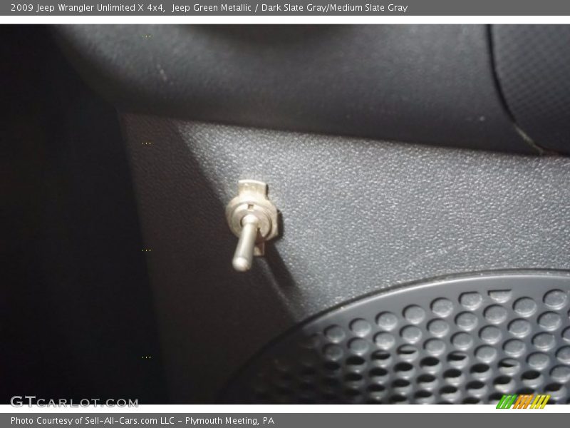 Jeep Green Metallic / Dark Slate Gray/Medium Slate Gray 2009 Jeep Wrangler Unlimited X 4x4