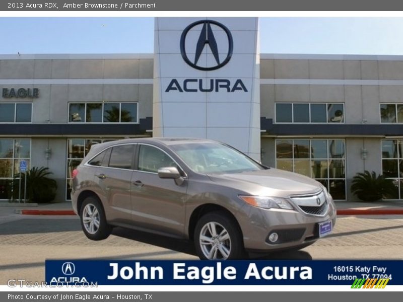 Amber Brownstone / Parchment 2013 Acura RDX