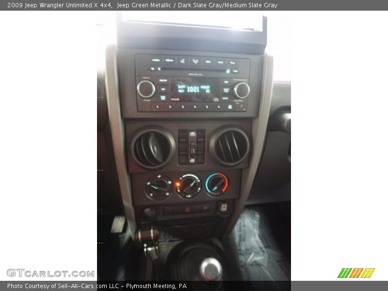 Jeep Green Metallic / Dark Slate Gray/Medium Slate Gray 2009 Jeep Wrangler Unlimited X 4x4