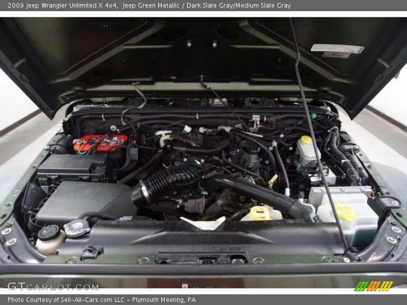 Jeep Green Metallic / Dark Slate Gray/Medium Slate Gray 2009 Jeep Wrangler Unlimited X 4x4