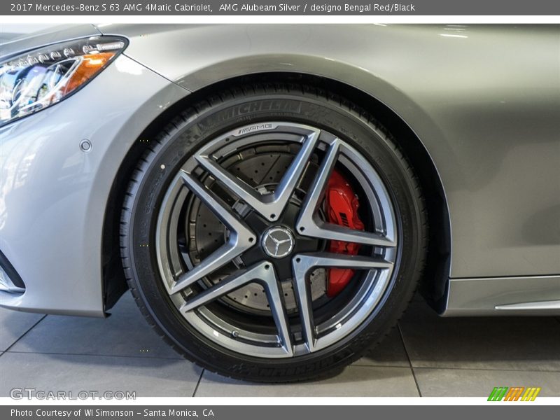 2017 S 63 AMG 4Matic Cabriolet Wheel