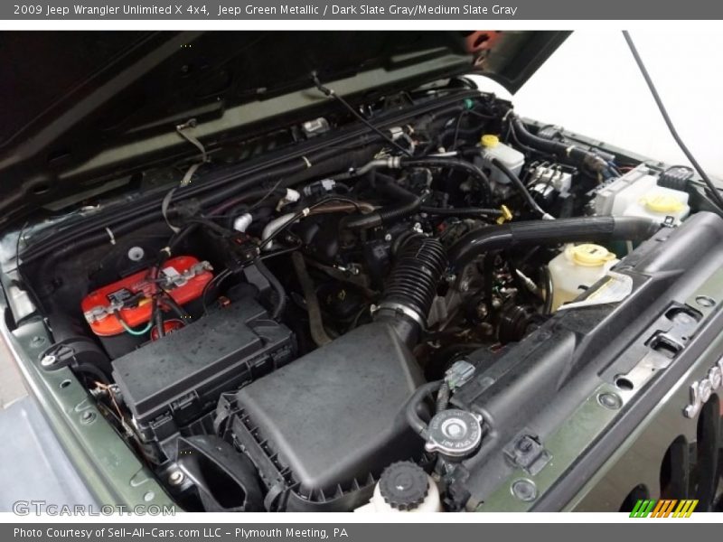 Jeep Green Metallic / Dark Slate Gray/Medium Slate Gray 2009 Jeep Wrangler Unlimited X 4x4