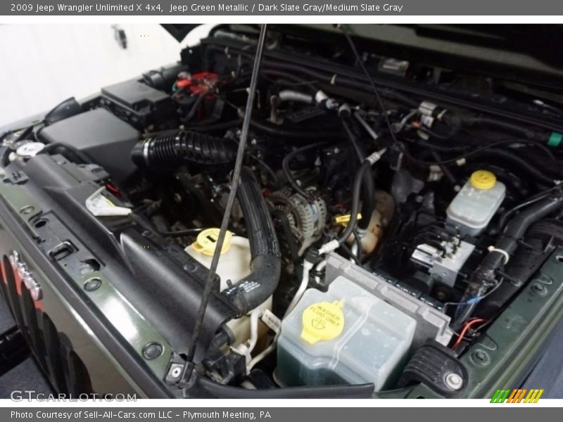 Jeep Green Metallic / Dark Slate Gray/Medium Slate Gray 2009 Jeep Wrangler Unlimited X 4x4