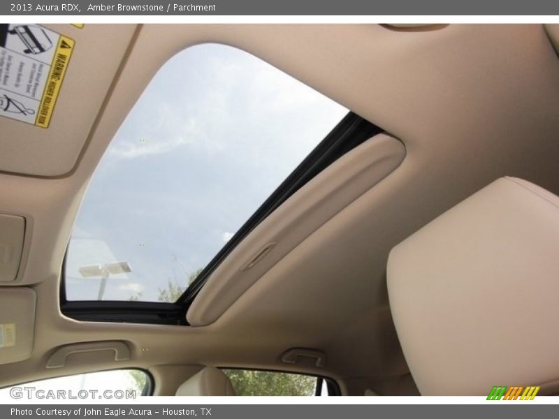 Amber Brownstone / Parchment 2013 Acura RDX