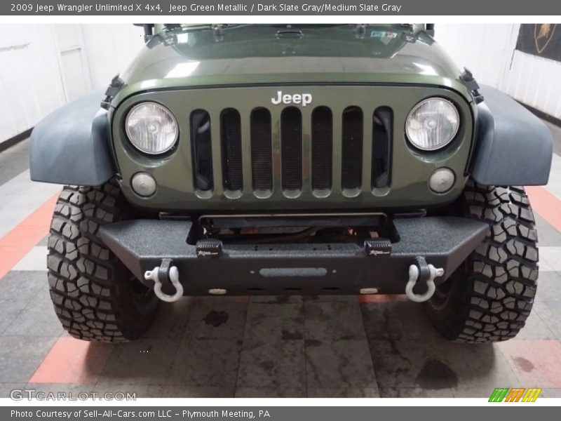 Jeep Green Metallic / Dark Slate Gray/Medium Slate Gray 2009 Jeep Wrangler Unlimited X 4x4