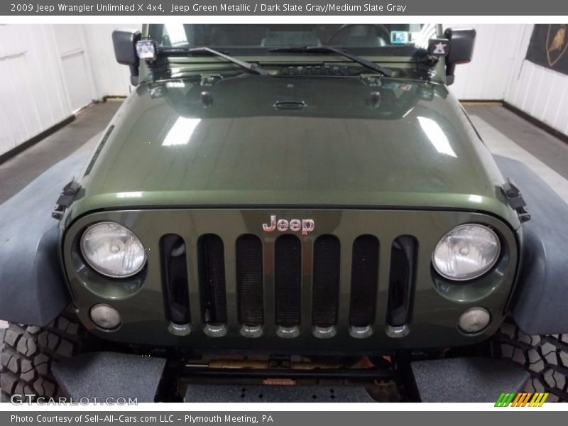 Jeep Green Metallic / Dark Slate Gray/Medium Slate Gray 2009 Jeep Wrangler Unlimited X 4x4