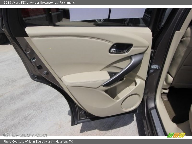 Amber Brownstone / Parchment 2013 Acura RDX