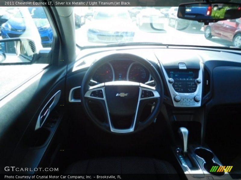 Silver Ice Metallic / Light Titanium/Jet Black 2011 Chevrolet Equinox LT