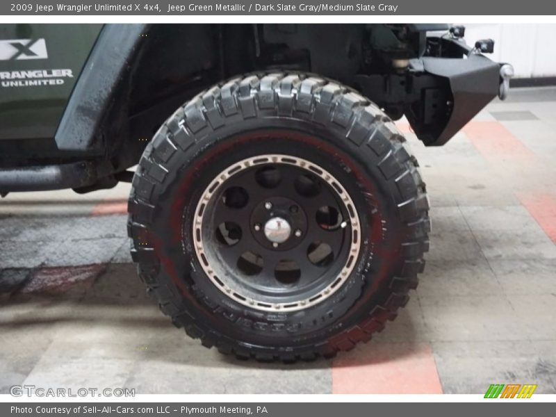 Jeep Green Metallic / Dark Slate Gray/Medium Slate Gray 2009 Jeep Wrangler Unlimited X 4x4