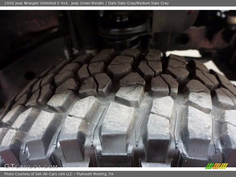 Jeep Green Metallic / Dark Slate Gray/Medium Slate Gray 2009 Jeep Wrangler Unlimited X 4x4
