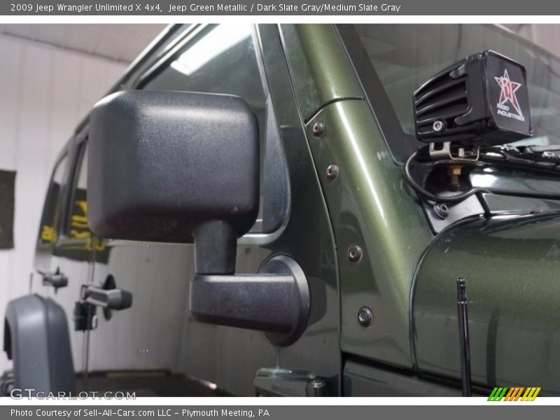 Jeep Green Metallic / Dark Slate Gray/Medium Slate Gray 2009 Jeep Wrangler Unlimited X 4x4