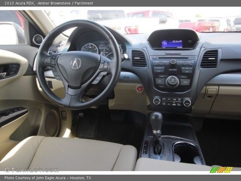 Amber Brownstone / Parchment 2013 Acura RDX