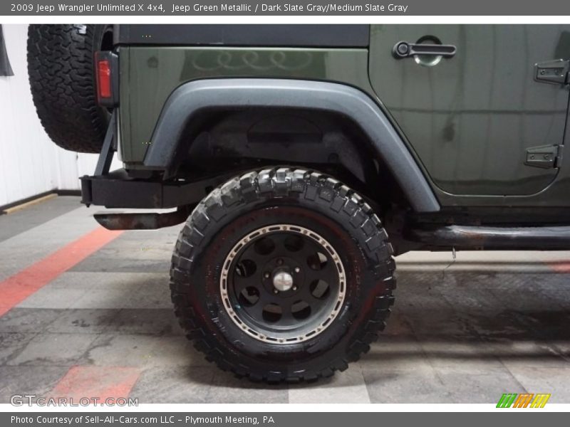 Jeep Green Metallic / Dark Slate Gray/Medium Slate Gray 2009 Jeep Wrangler Unlimited X 4x4