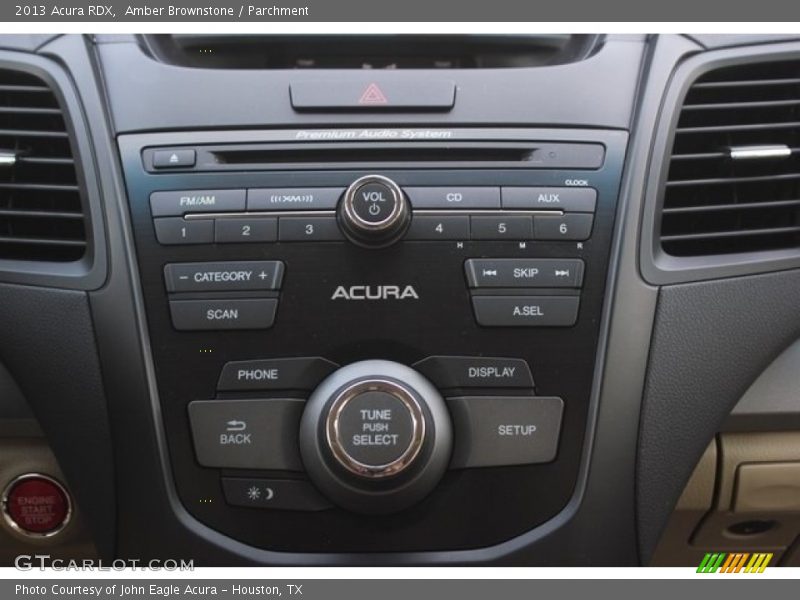 Amber Brownstone / Parchment 2013 Acura RDX