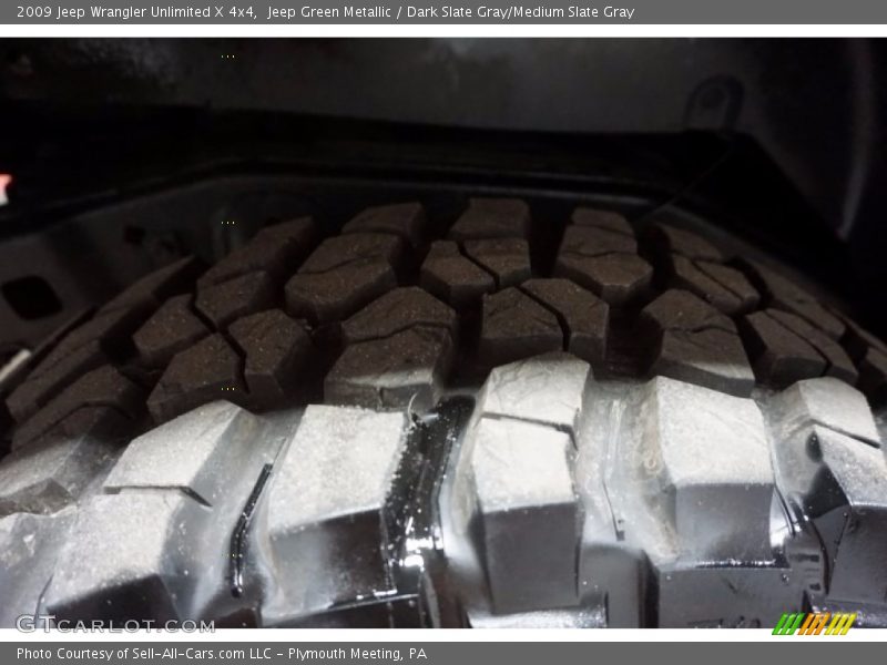 Jeep Green Metallic / Dark Slate Gray/Medium Slate Gray 2009 Jeep Wrangler Unlimited X 4x4