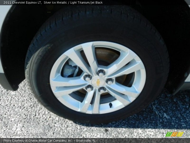 Silver Ice Metallic / Light Titanium/Jet Black 2011 Chevrolet Equinox LT