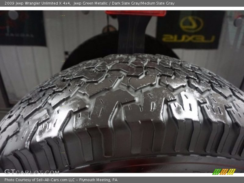 Jeep Green Metallic / Dark Slate Gray/Medium Slate Gray 2009 Jeep Wrangler Unlimited X 4x4