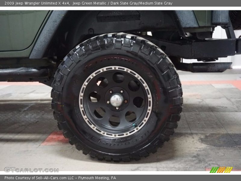 Jeep Green Metallic / Dark Slate Gray/Medium Slate Gray 2009 Jeep Wrangler Unlimited X 4x4