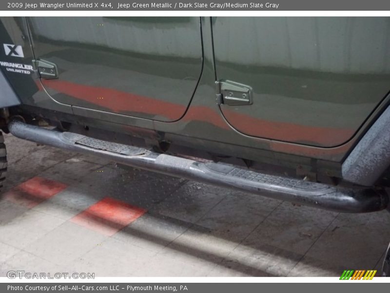 Jeep Green Metallic / Dark Slate Gray/Medium Slate Gray 2009 Jeep Wrangler Unlimited X 4x4
