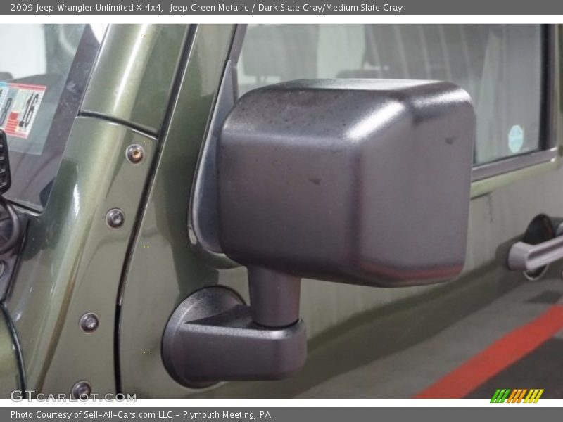 Jeep Green Metallic / Dark Slate Gray/Medium Slate Gray 2009 Jeep Wrangler Unlimited X 4x4