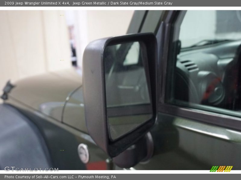 Jeep Green Metallic / Dark Slate Gray/Medium Slate Gray 2009 Jeep Wrangler Unlimited X 4x4