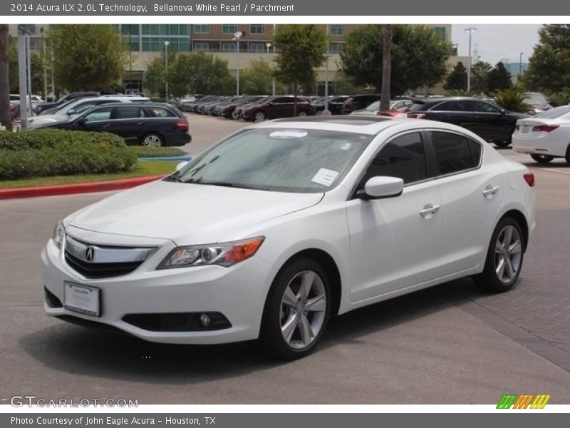 Bellanova White Pearl / Parchment 2014 Acura ILX 2.0L Technology