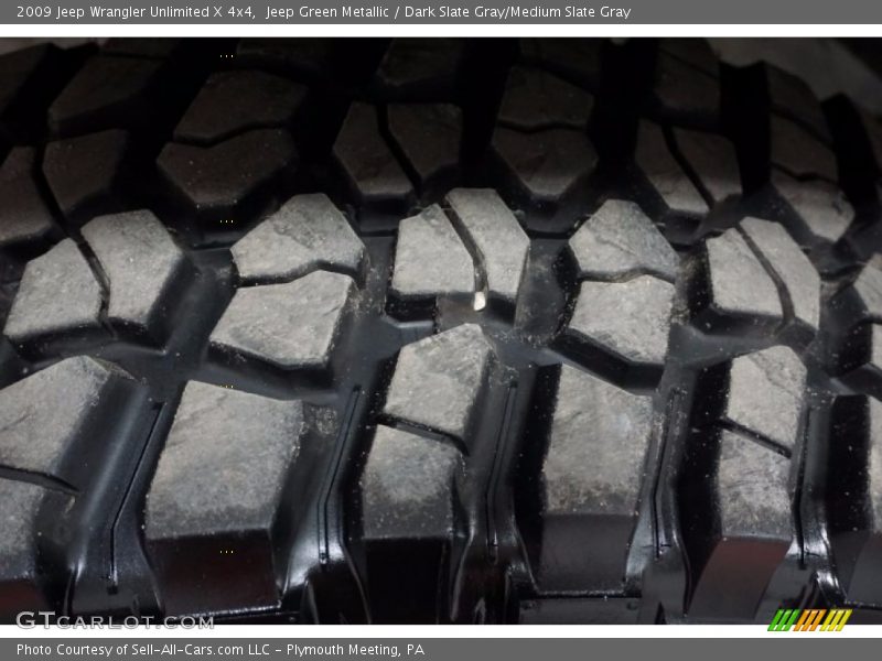 Jeep Green Metallic / Dark Slate Gray/Medium Slate Gray 2009 Jeep Wrangler Unlimited X 4x4
