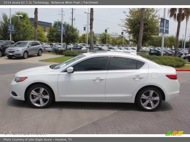 Bellanova White Pearl / Parchment 2014 Acura ILX 2.0L Technology