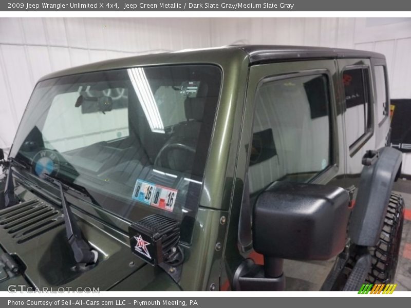 Jeep Green Metallic / Dark Slate Gray/Medium Slate Gray 2009 Jeep Wrangler Unlimited X 4x4