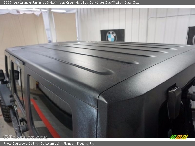 Jeep Green Metallic / Dark Slate Gray/Medium Slate Gray 2009 Jeep Wrangler Unlimited X 4x4