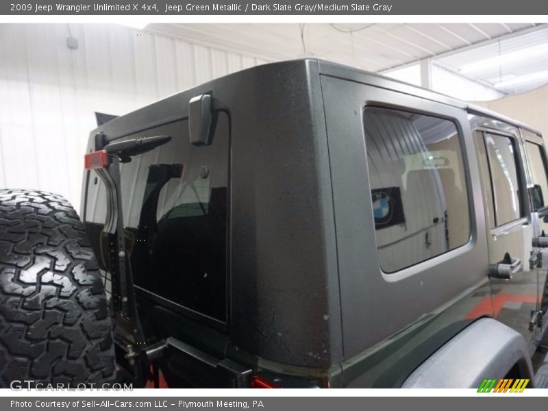 Jeep Green Metallic / Dark Slate Gray/Medium Slate Gray 2009 Jeep Wrangler Unlimited X 4x4